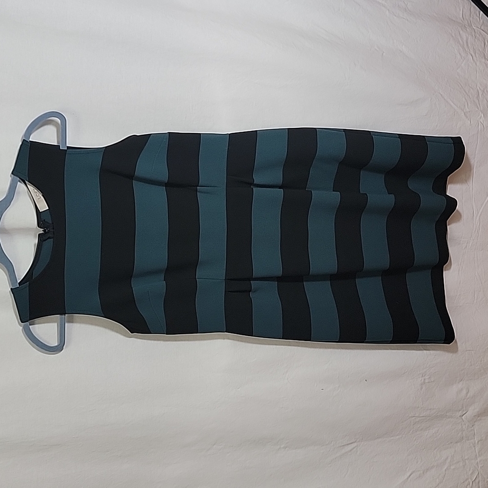 Loft Sleeveless Striped Dress